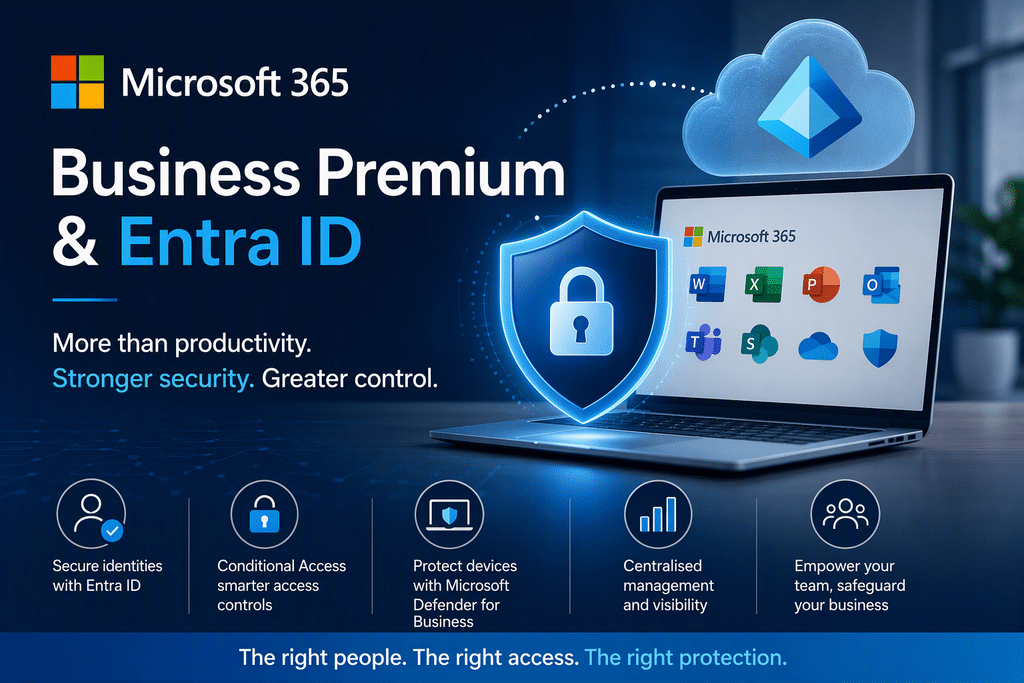 Microsoft-business-premium-and-entra-id